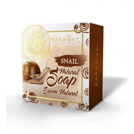 Savon à la bave d'escargot