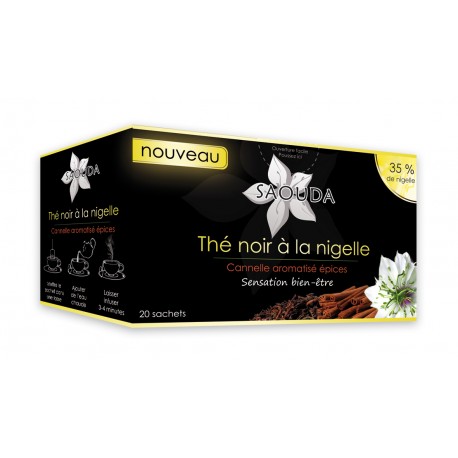 THÉ NOIR A LA NIGELLE - SAOUDA