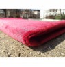 TAPIS LUXE UNICOLORE - BORDEAU