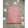 Tapis de prière  MIRHAB - Rose