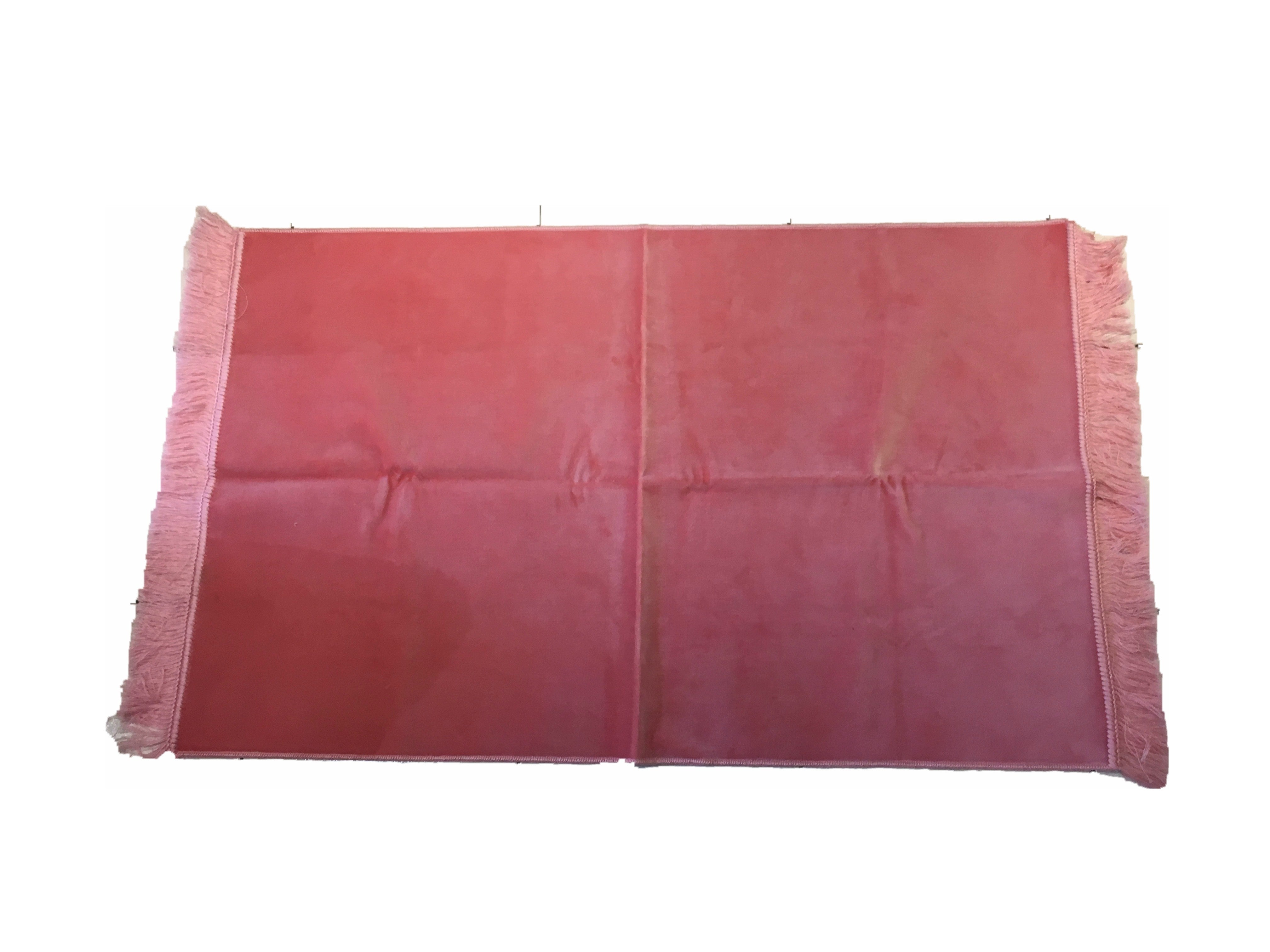TAPIS LUXE UNICOLORE - ROSE