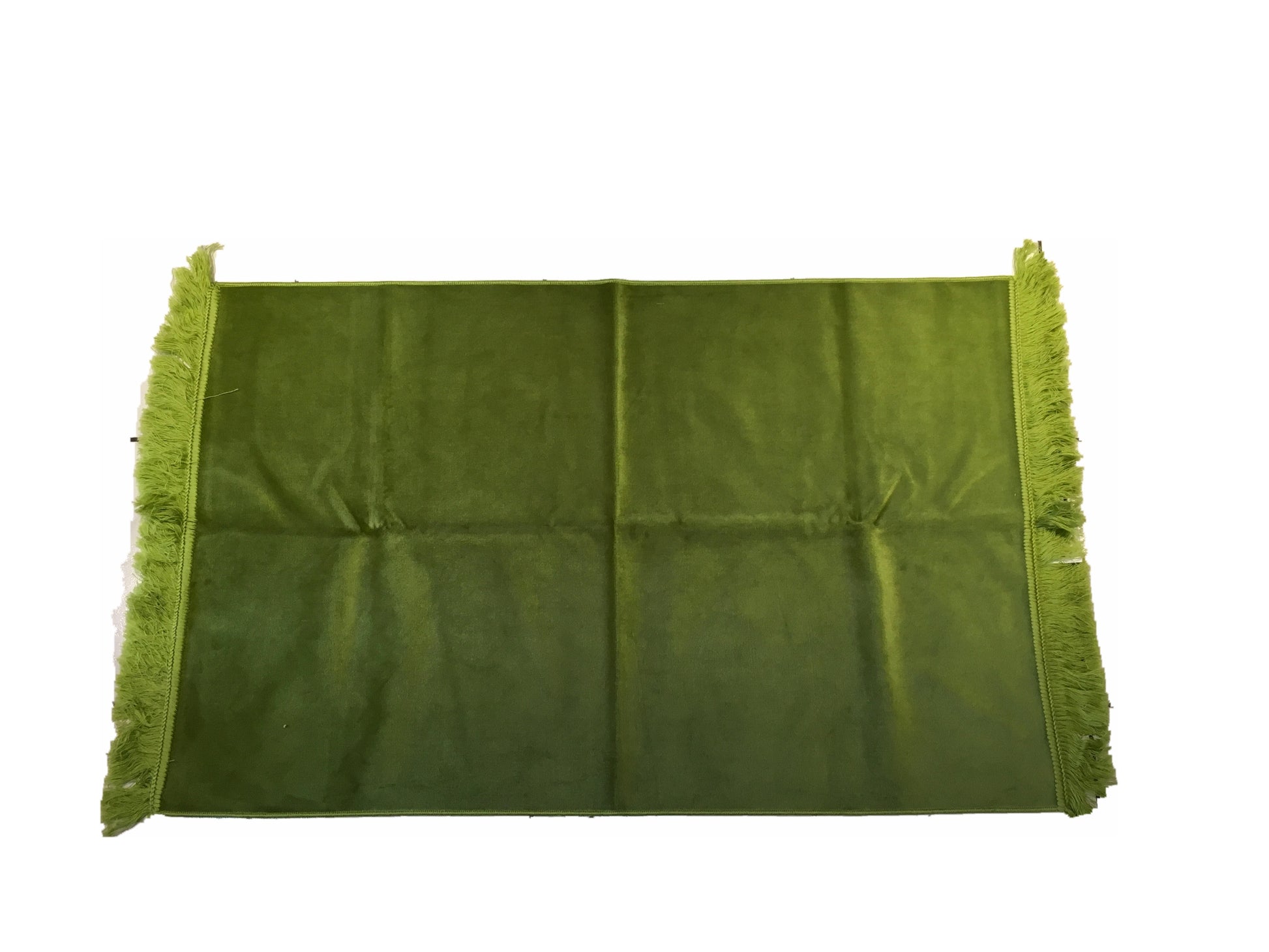 TAPIS LUXE UNICOLORE - VERT