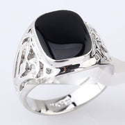 BAGUE HOMME - PIERRE NOIR ONYX