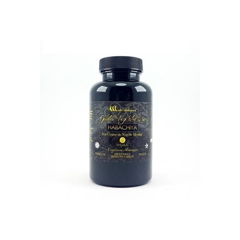 60 Gélules Végétales BIO à la Graine de Nigelle Habachiya - 41g