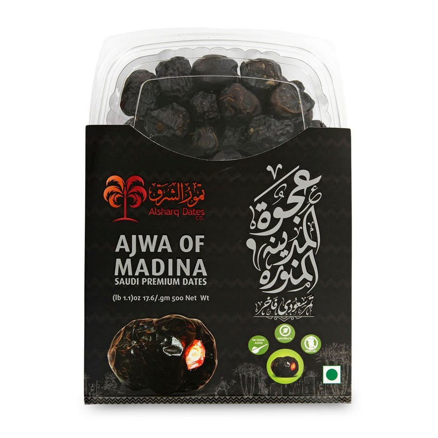 Dattes Ajwa - Dattes De Médine - 500 Gr - Tomoor