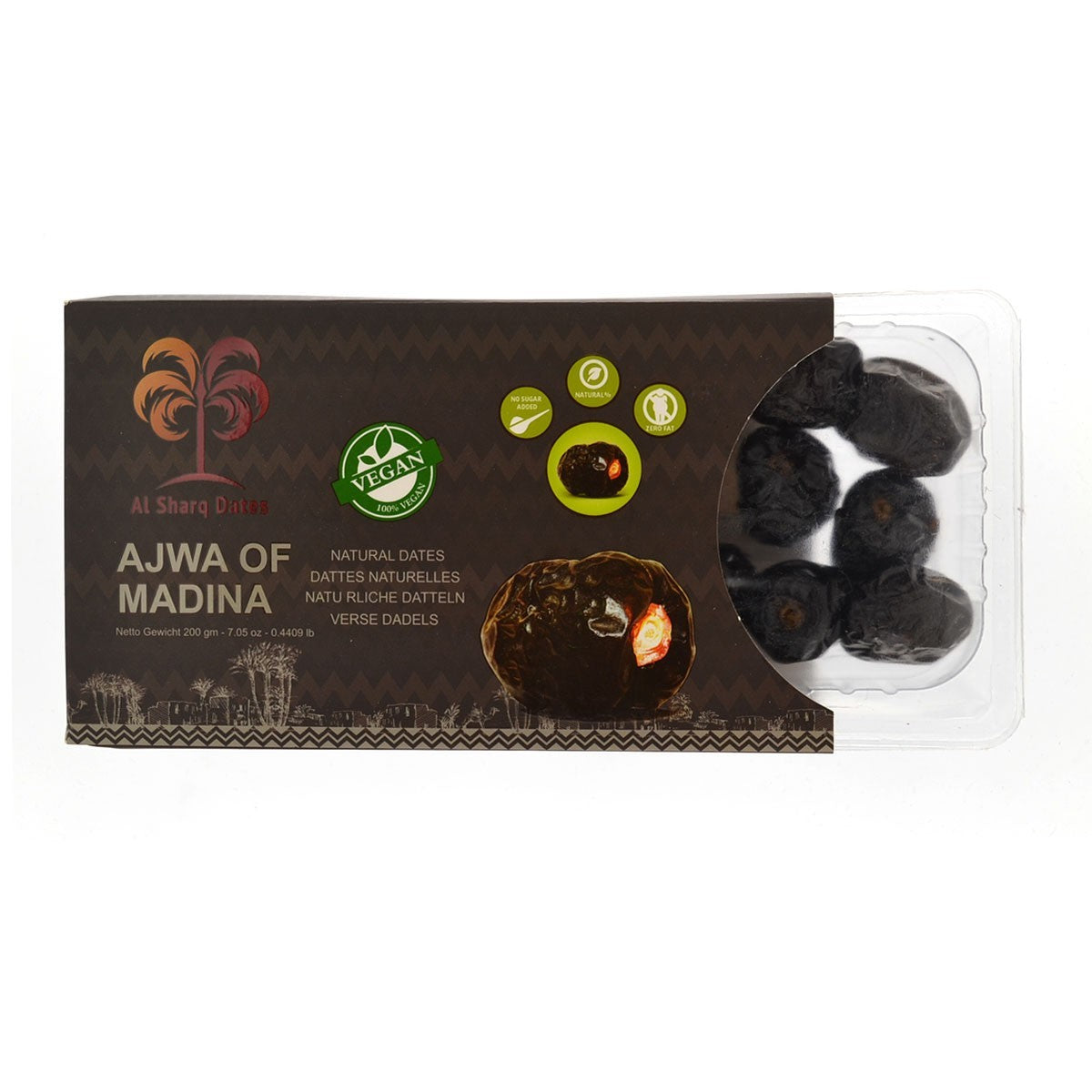 Dattes Ajwa - Dattes De Médine - 200 Gr - Tomoor