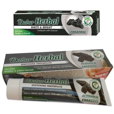 Dentifrice blanchissant au charbon végétal (100 ml)