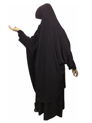 JILBEB 2 PIECES JUPE - MARRON