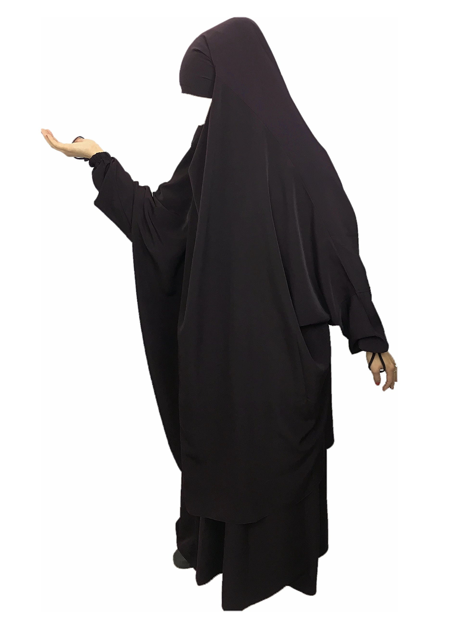 JILBEB 2 PIECES JUPE - MARRON