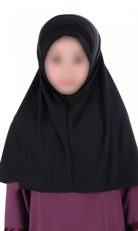 HIJAB FILLE - NOIR
