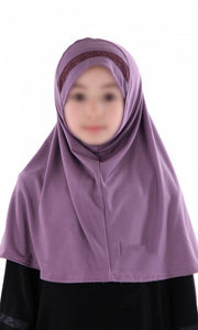 HIJAB FILLE - VIOLET