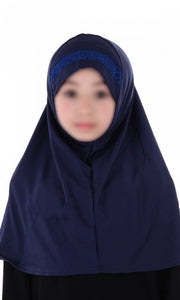HIJAB FILLE - BLEU