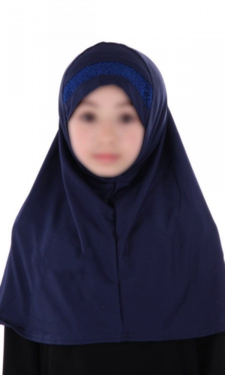 HIJAB FILLE - BLEU