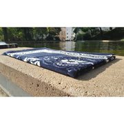 TAPIS LUXE MOTIF - BLEU