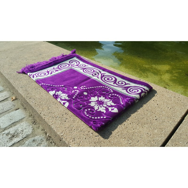 TAPIS LUXE MOTIF - VIOLET