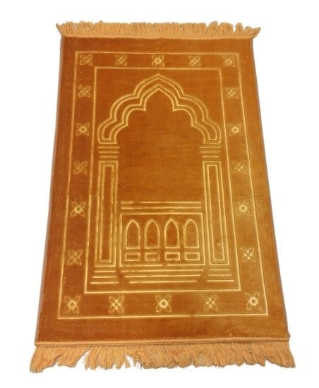 TAPIS DE PRIERE ÉPAIS - LUXE BEIGE