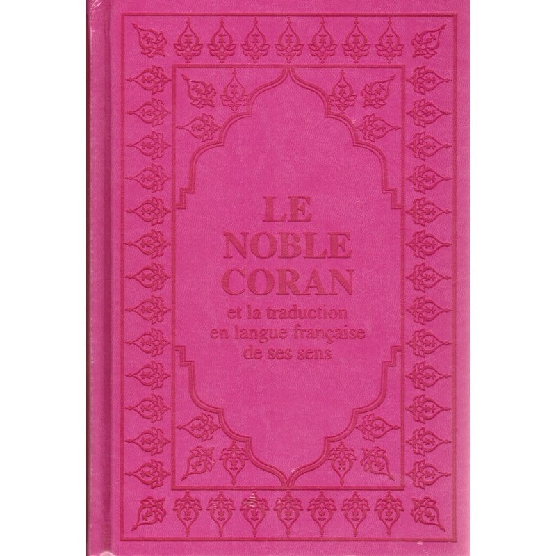 CORAN ARABE FRANÇAIS - FORMAT POCHE - ROSE FUSHYA