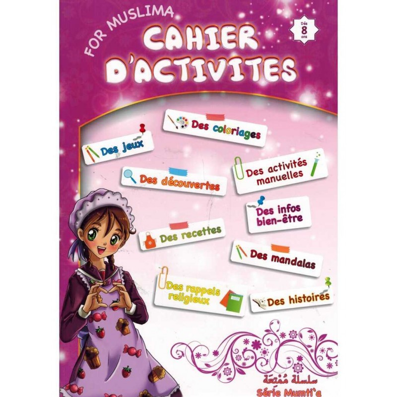 CAHIER D'ACTIVITÉ - DÈS 8 ANS - FILLE