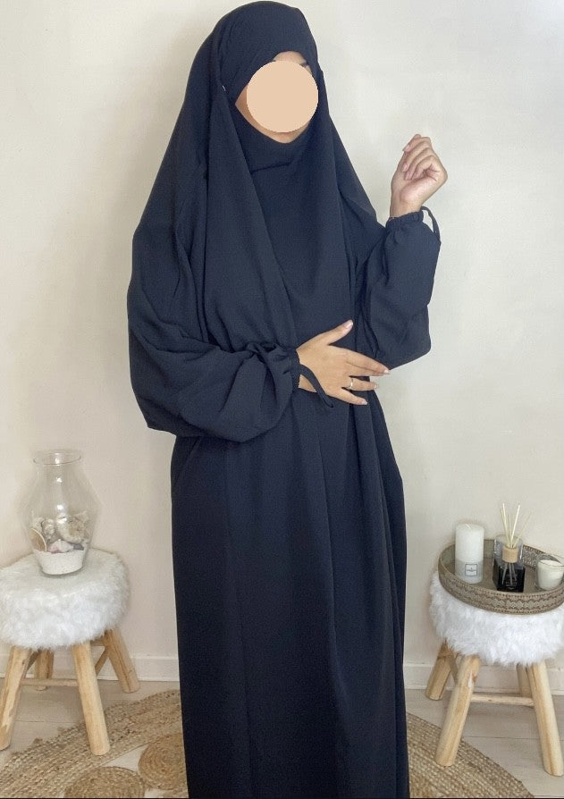 JILBEB 1 PIECE - NOIR