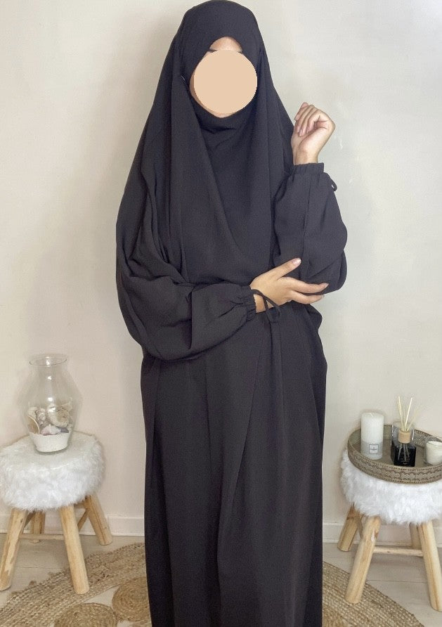 JILBEB 1 PIECE -  MARRON