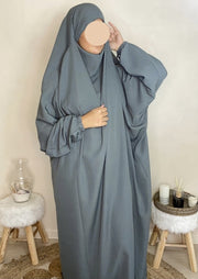 JILBEB 1 PIECE - GRIS BLEUTE