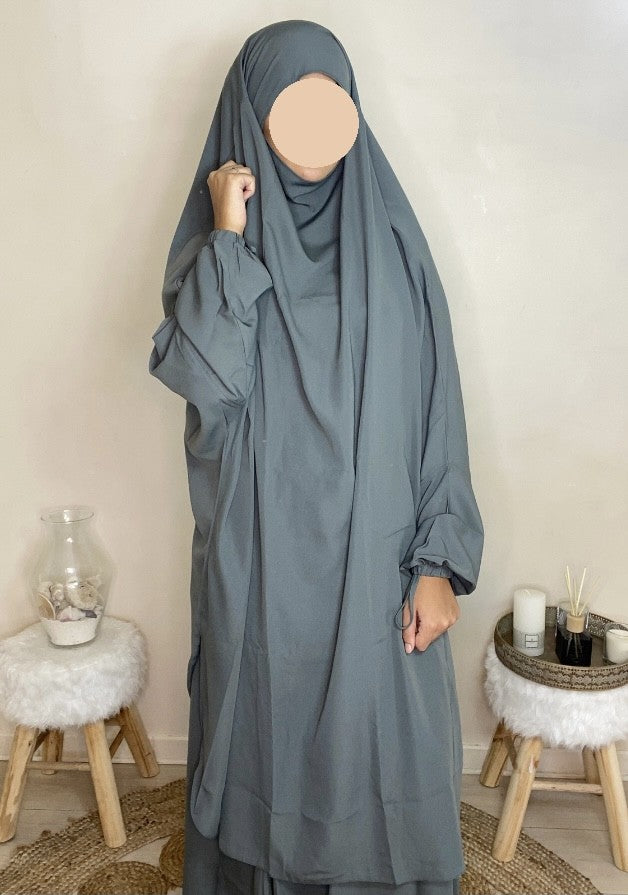 JILBEB 2 PIECES JUPE - MARRON