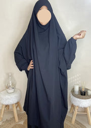 JILBEB 2 PIECES JUPE - NOIR