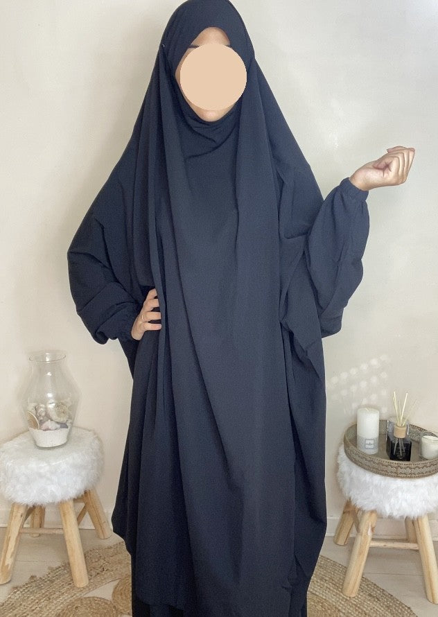 JILBEB 2 PIECES JUPE - NOIR