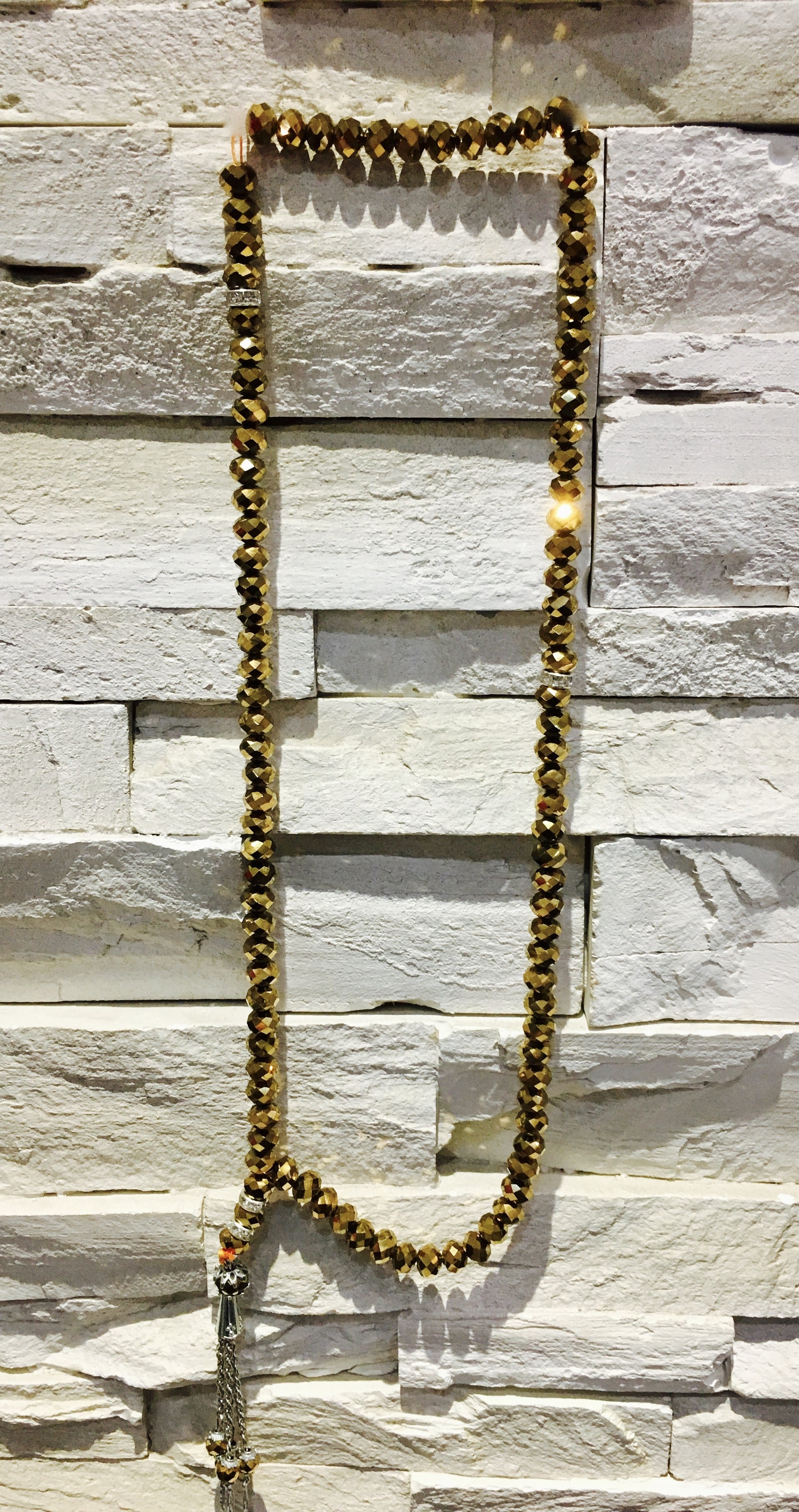 SABHA CRYSTAL 99 PERLES  OR