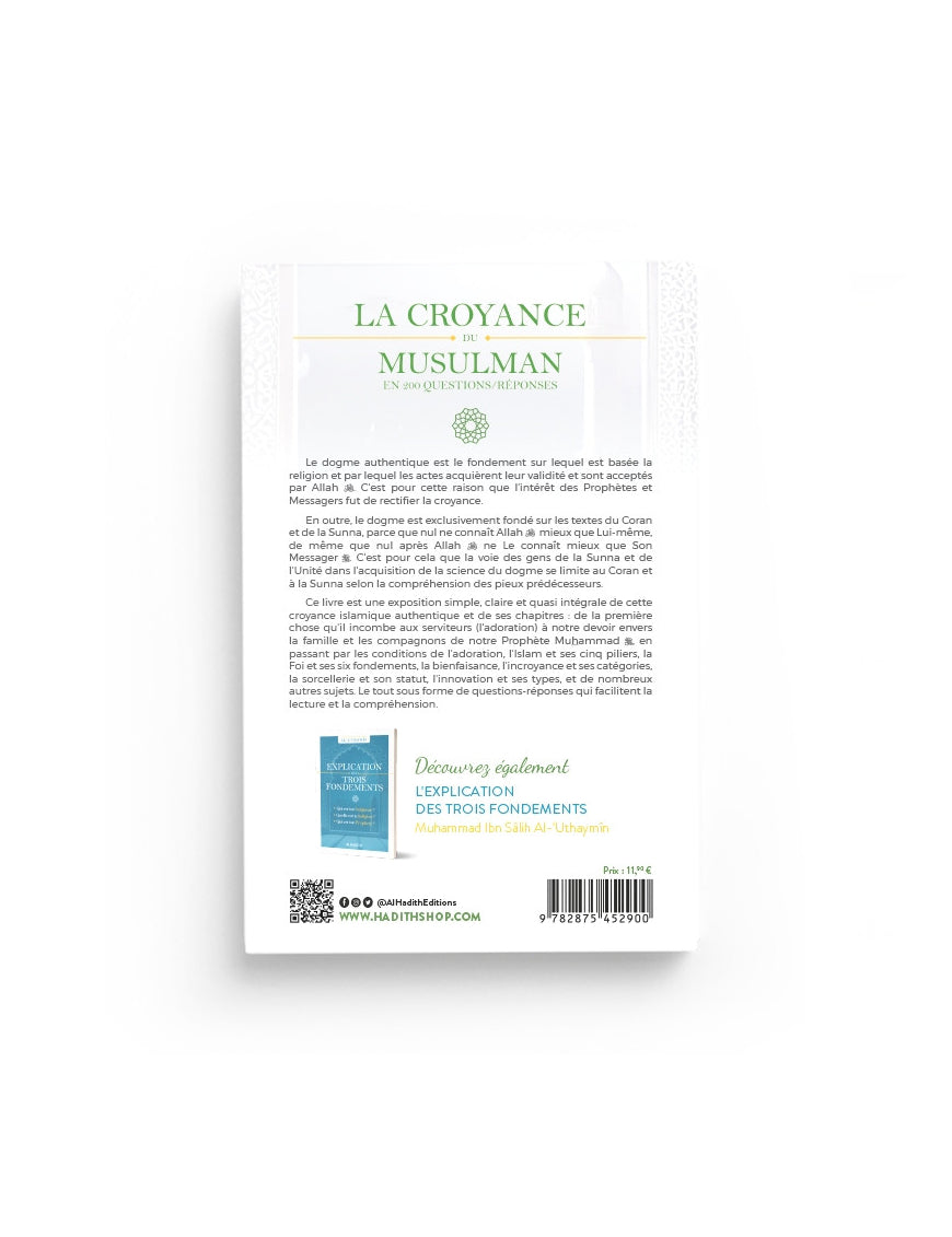 La Croyance du Musulman - En 200 questions - réponses - Hafîz Al-Hakamî - Al hadith