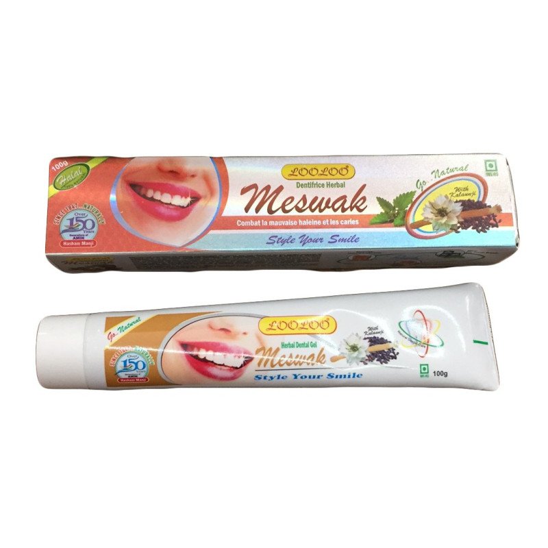 Dentifrice à base de Nigelle et Siwak