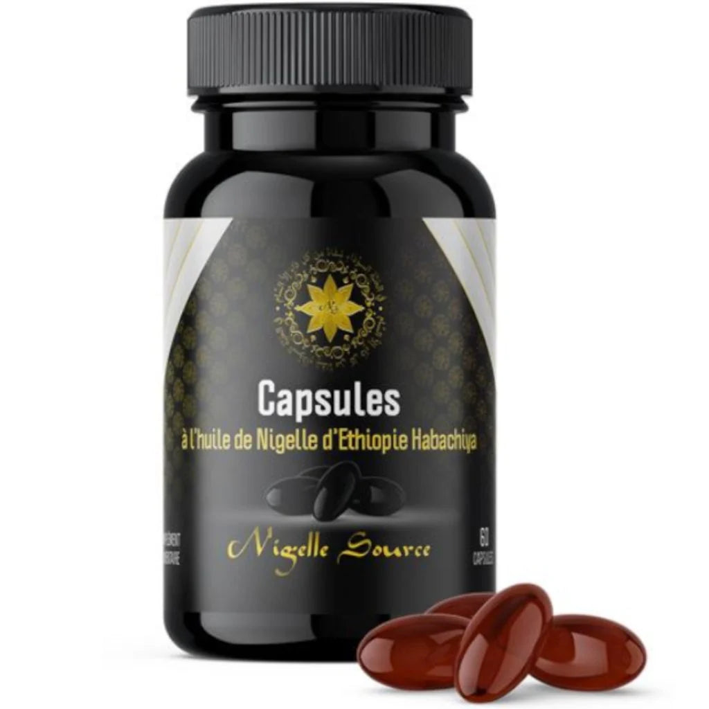 Capsules à l’huile de Nigelle d’Éthiopie Habachiya