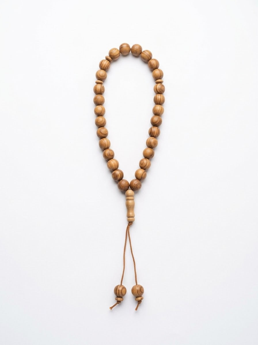Tasbih - 33 perle bois