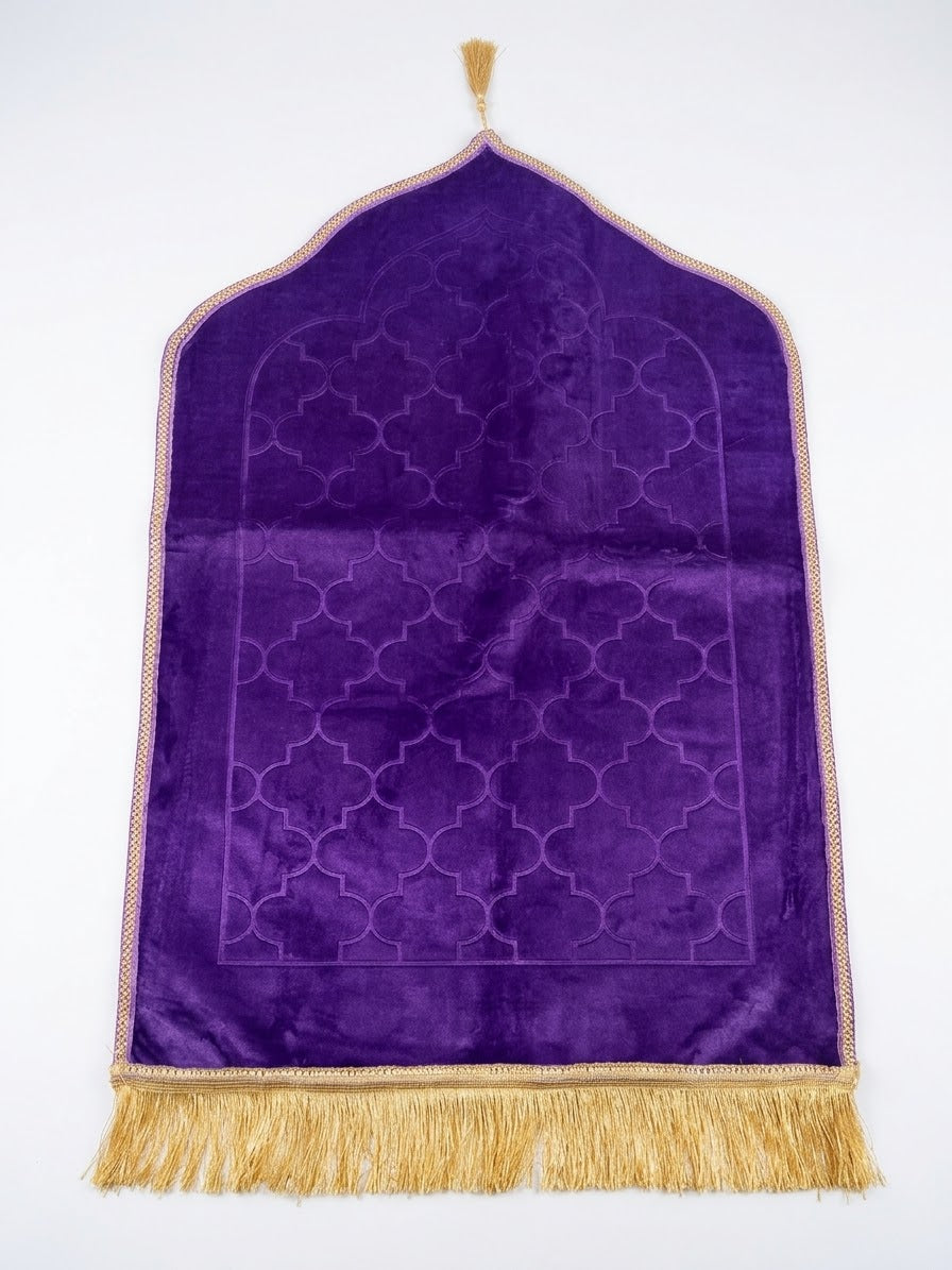 Tapis de prière en forme de dôme